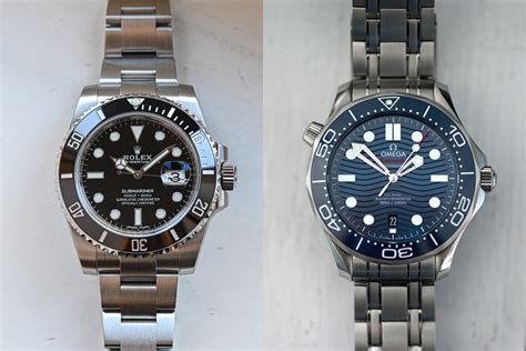 Rolex vs omega seamaster review